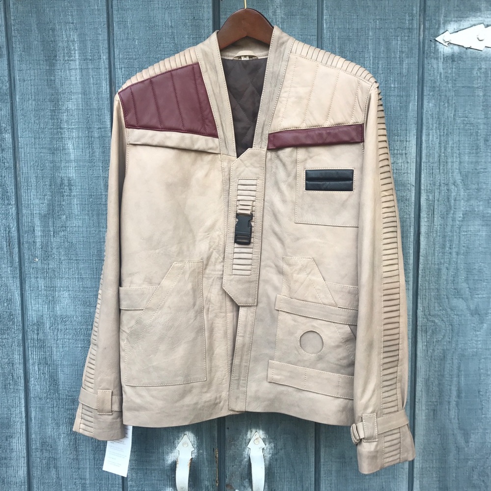 🌟Host Pick🌟 Star Wars 100% Leather Finn Jacket